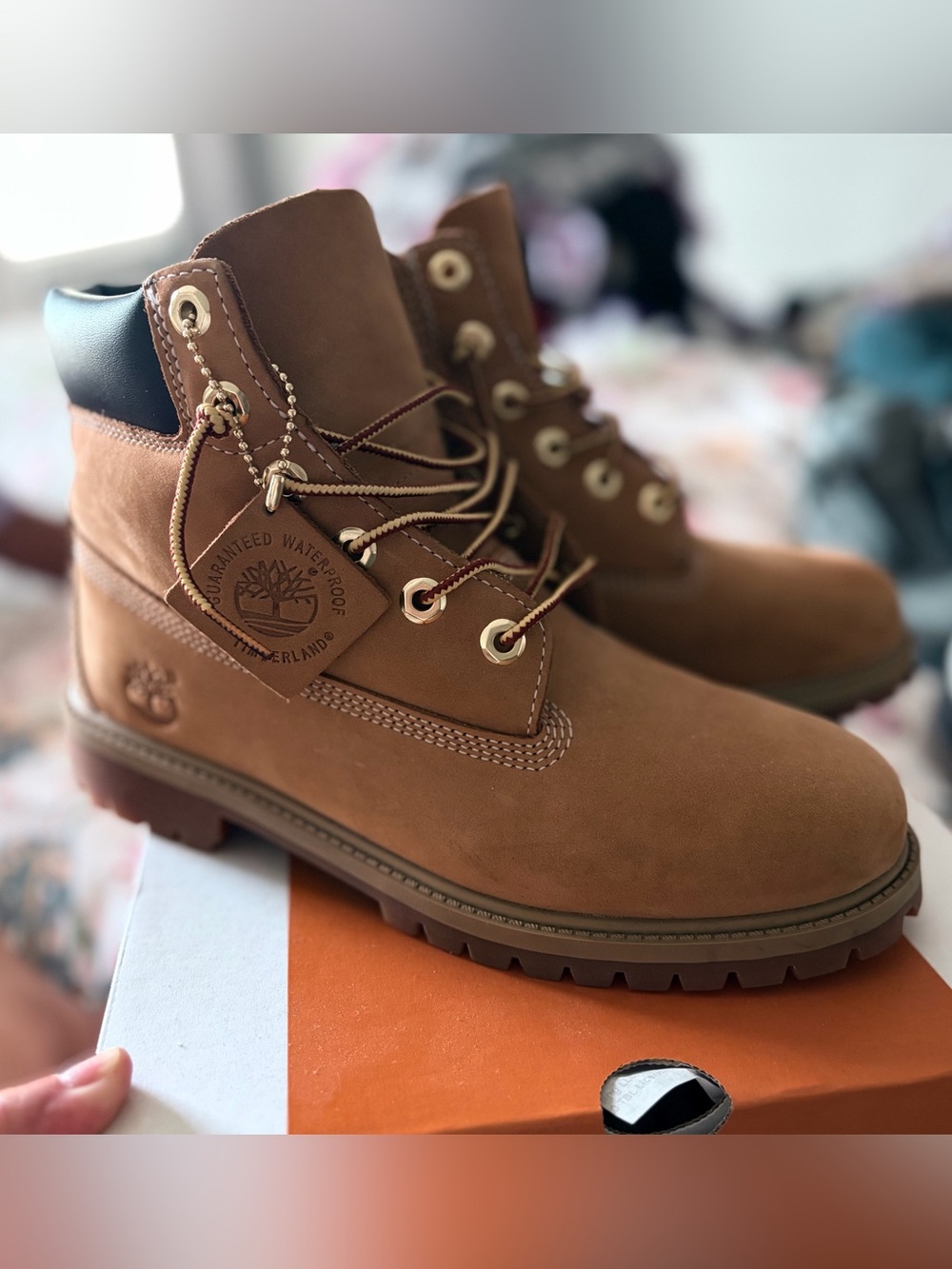 Timberland Wheat Nubuck Waterproof Work Boots